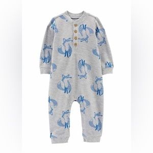 Carter's Baby Boys' Fox 1 Pc Coveralls